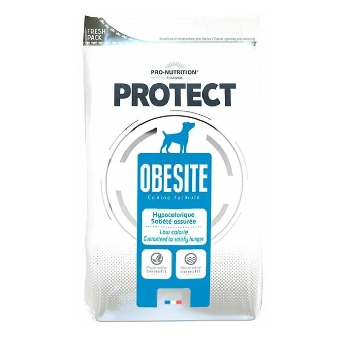 фото Сухой корм для собак flatazor protect obesite, птица, злаки, 2кг