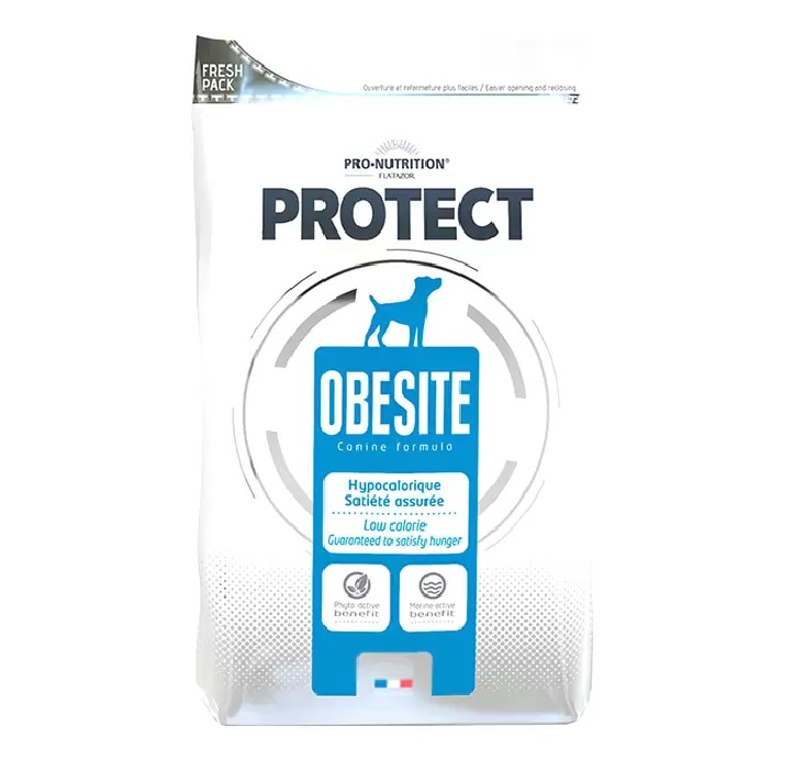 фото Сухой корм для собак flatazor protect obesite, птица, злаки, 12кг