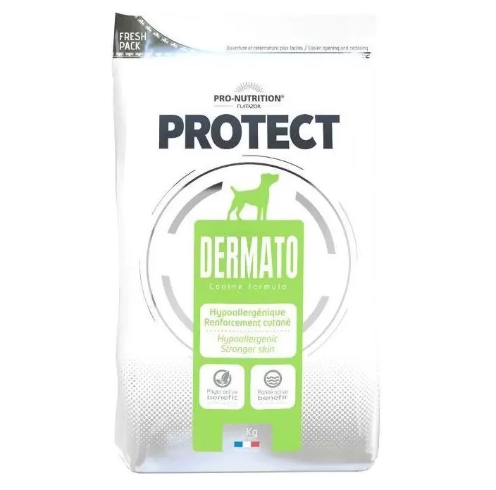 фото Сухой корм для собак flatazor protect dermato, утка, злаки, 12кг