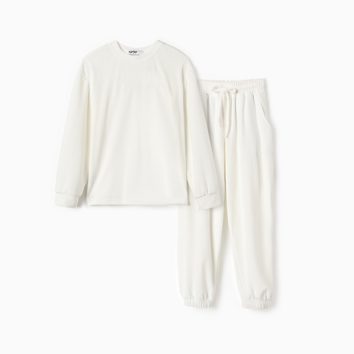 

Костюм повседневный детский KAFTAN 10644726 Plushy, белый, 110, Plushy