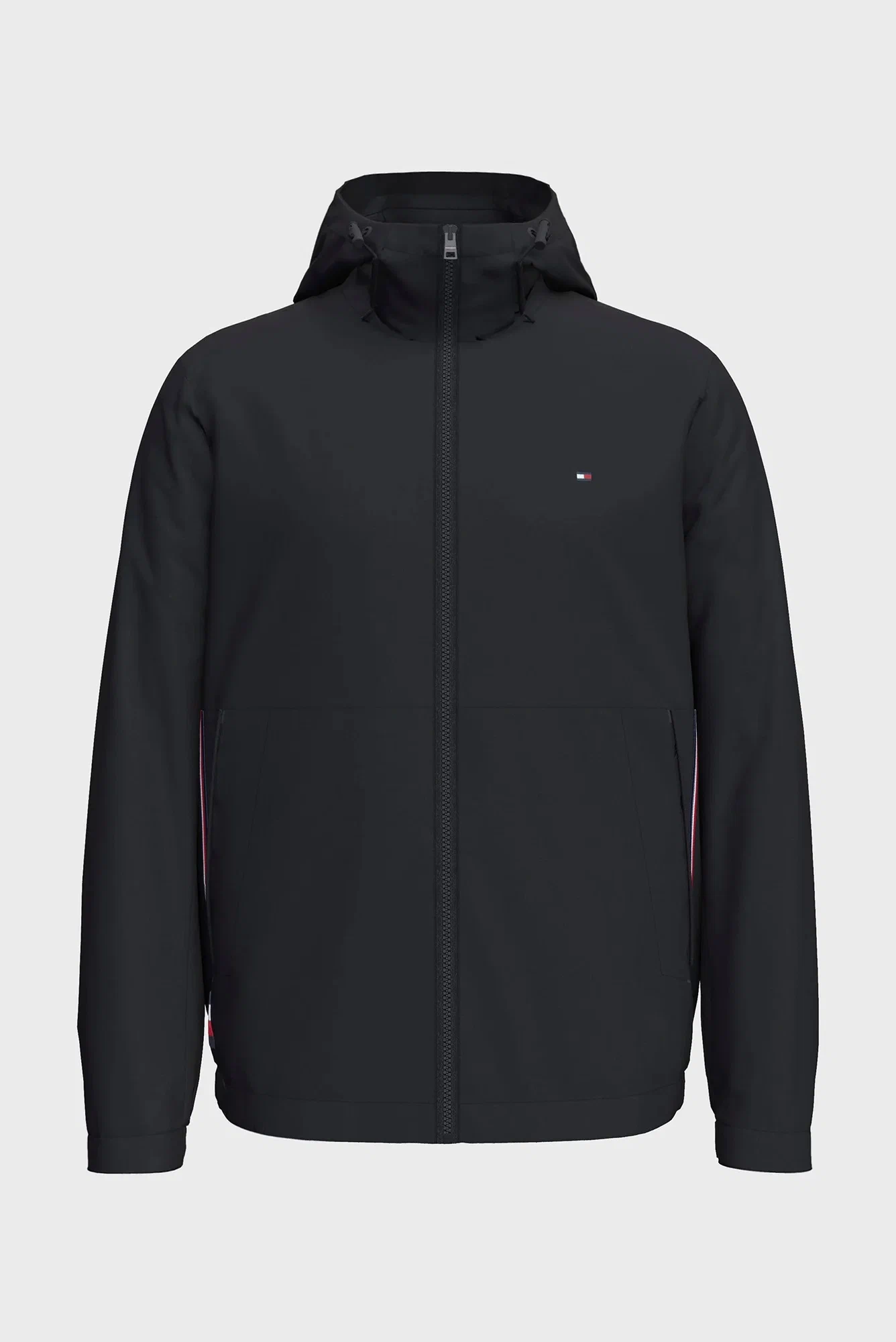 Куртка Tommy Hilfiger для мужчин чёрная-BDS размер M MW0MW37116 31990₽