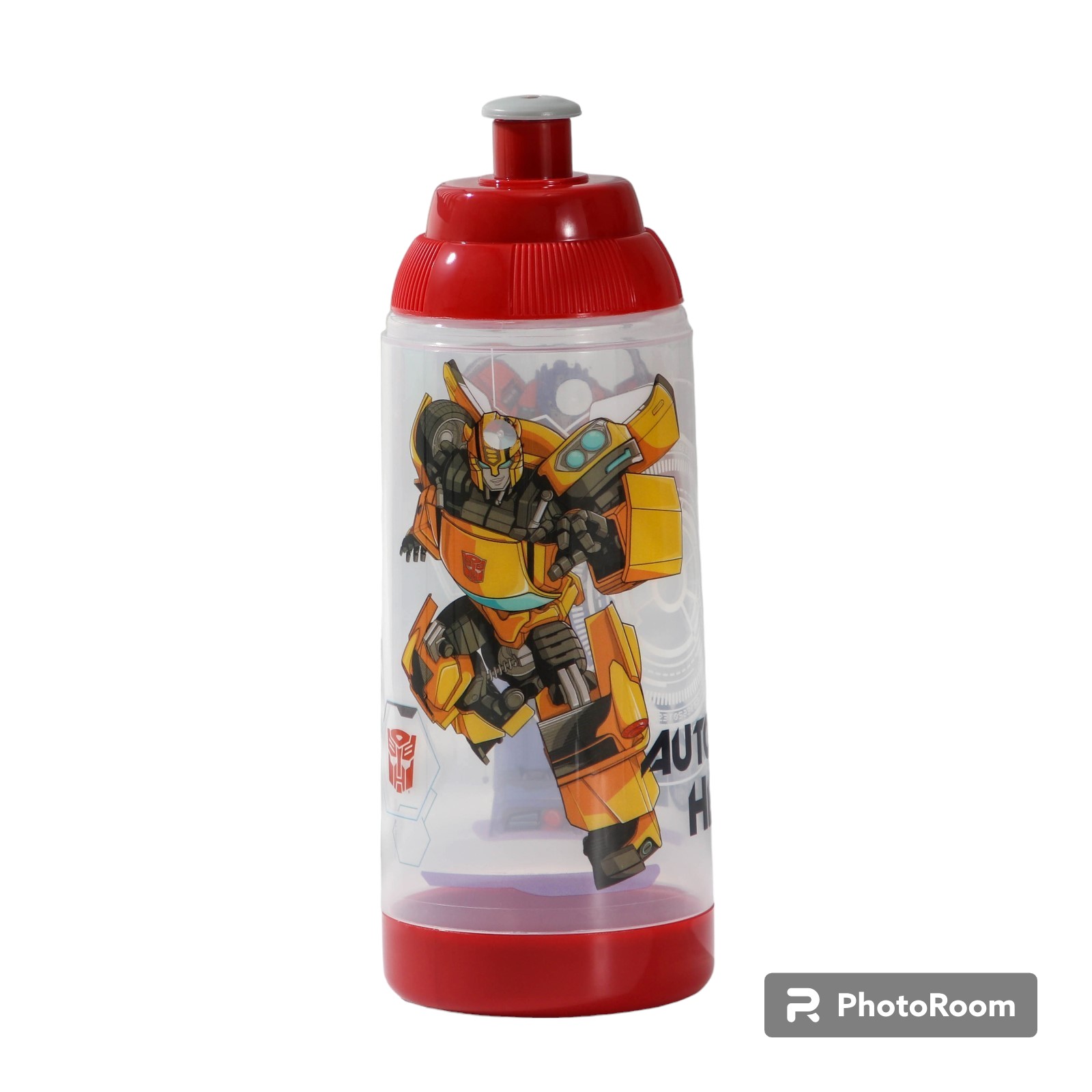 Бутылочка Hasbro Transformers с 18 месяцев 380 мл прозрачная
