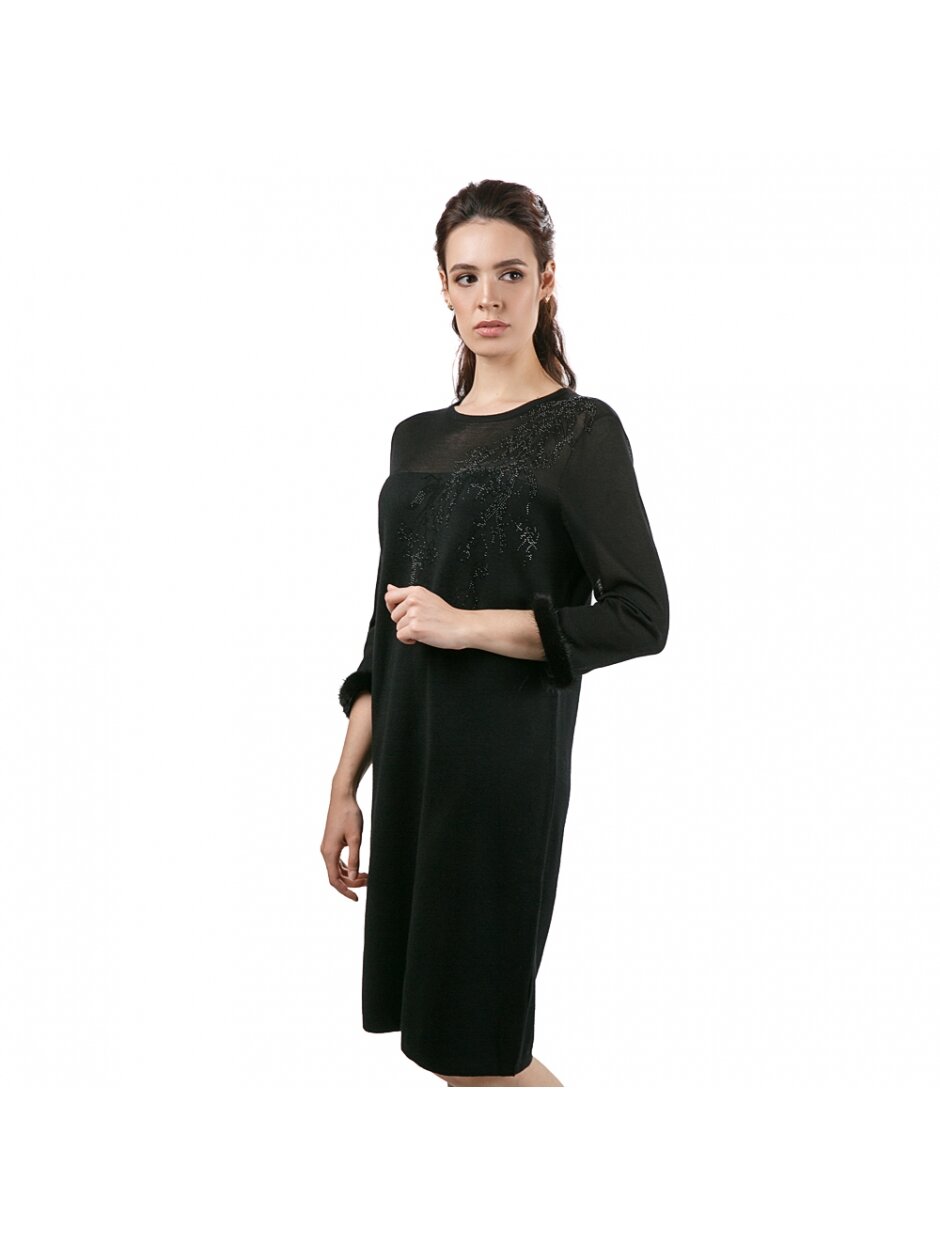 Платье женское Westfalika CC-19W-171181-1 черное 50 RU