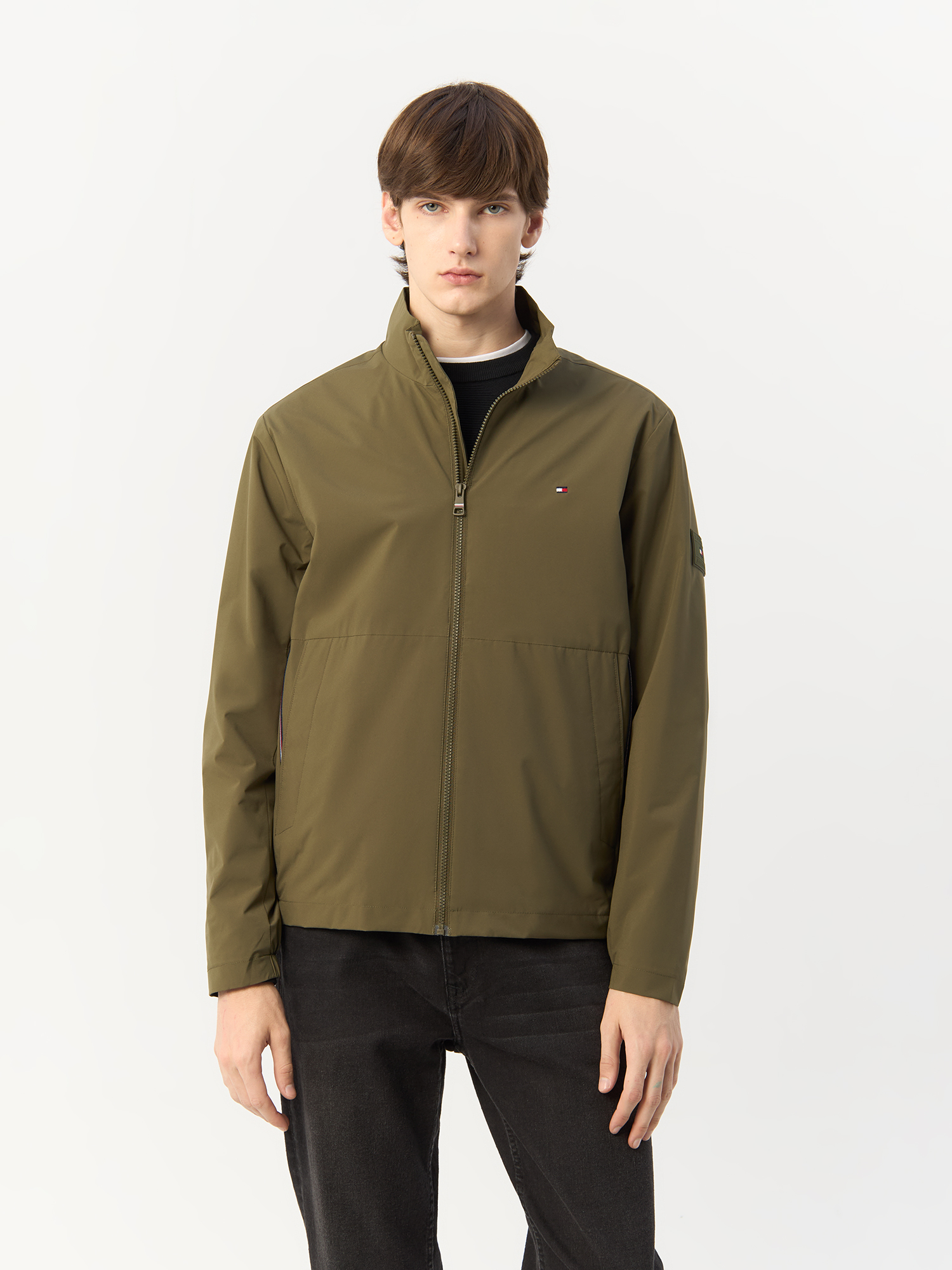 

Куртка мужская Tommy Hilfiger MW0MW34470 хаки L, MW0MW34470