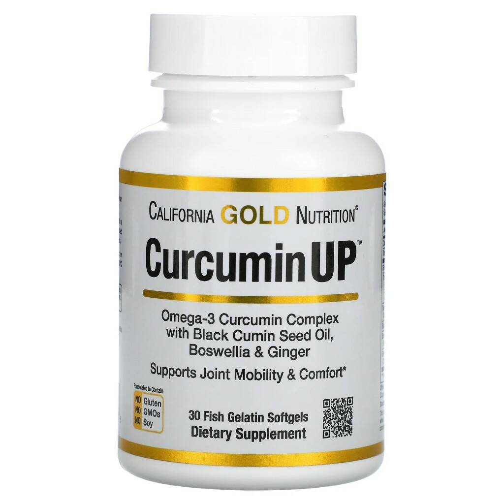 California Gold Nutrition CurcuminUP, 30 капсул