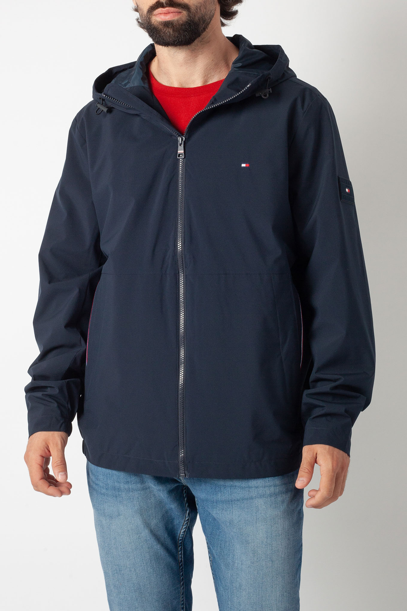

Куртка Tommy Hilfiger для мужчин, синяя-DW5, размер M, MW0MW37116, Синий, MW0MW37116