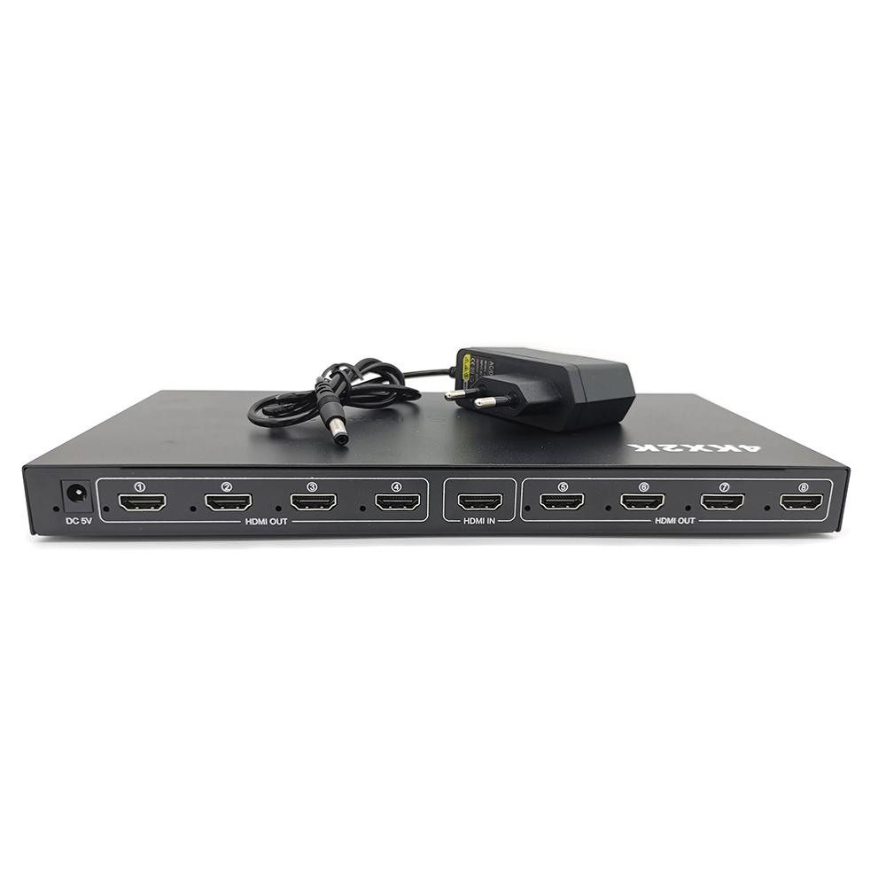 

Разветвитель HDMI Miabi 1 X 8 VER 1.4/ UHD 4Kx2K, HDMI 1 X 8 VER 1.4