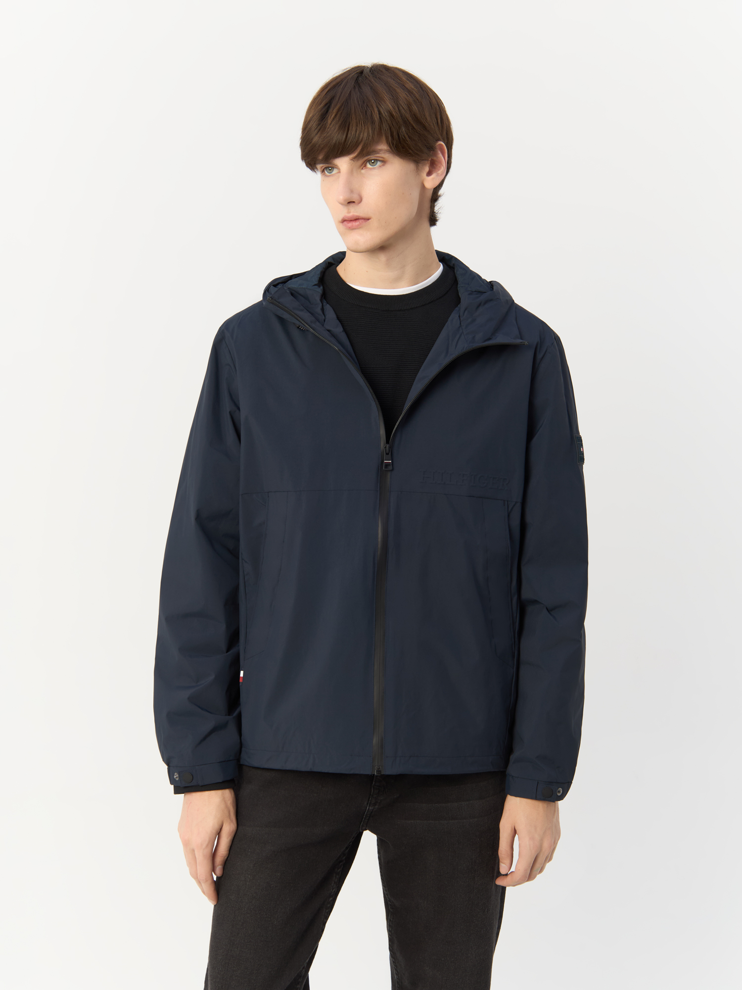 

Куртка мужская Tommy Hilfiger MW0MW34456 синяя-DW5 M, Синий, MW0MW34456