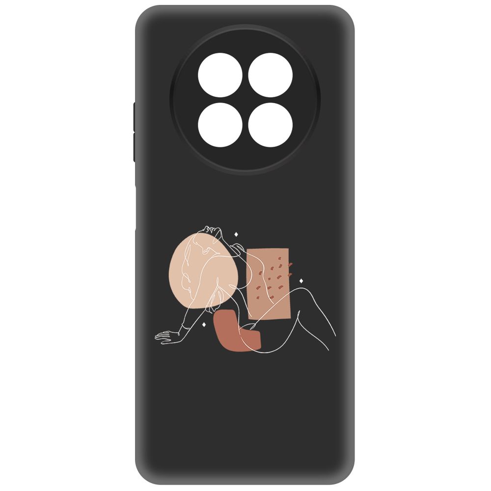 

Чехол-накладка Krutoff Soft Case Чувственность для Realme 13 5G черный
