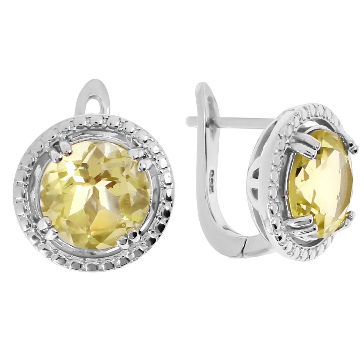 

Серьги из серебра с кварцем Balex Jewellery 2405936180, 2405936180