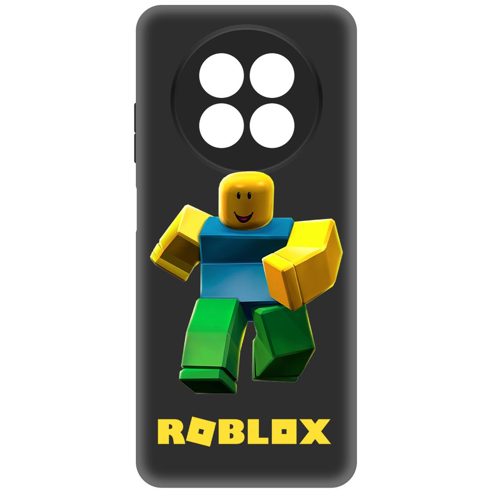 

Чехол-накладка Krutoff Soft Case Roblox-Классический Нуб для Realme 13 5G черный