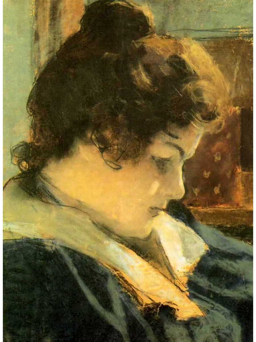 

Постер DRABS A3 Головин Александр Яковлевич Портрет М.К.Головиной жены художника