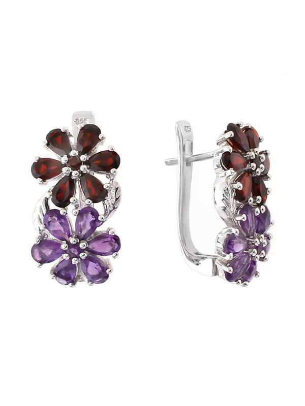 

Серьги из серебра с гранатом Balex Jewellery 2410931164, 2410931164