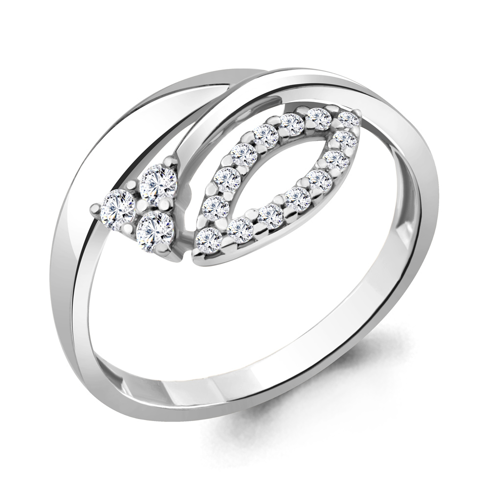 

Кольцо из серебра с фианитом Aquamarine Aquamarine 68709А_925_р р. 18,5, 68709А_925_р
