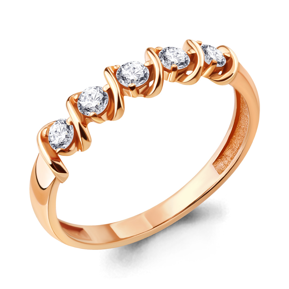 

Кольцо из серебра с фианитом Aquamarine Aquamarine 68706А_925_з р. 18, 68706А_925_з