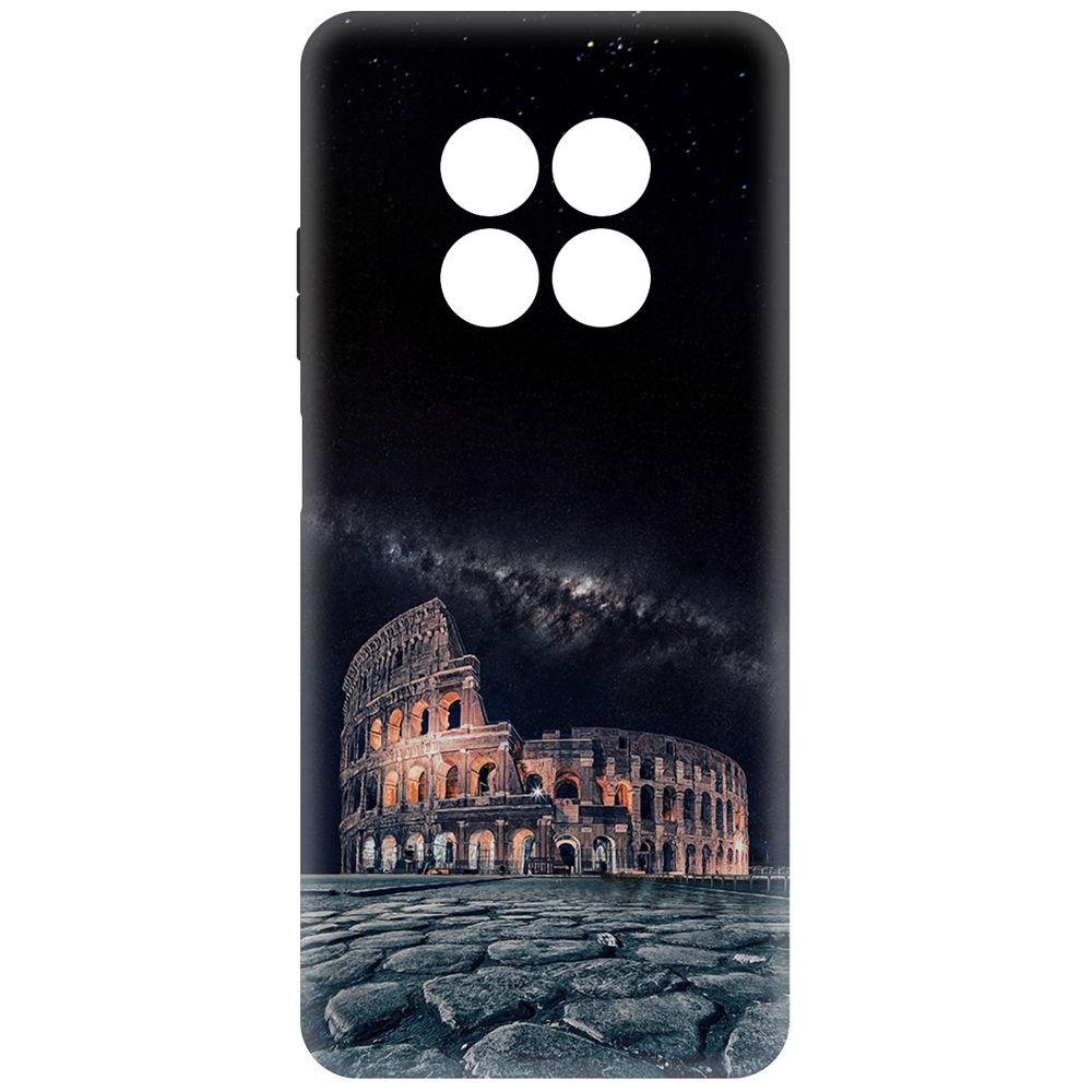 

Чехол-накладка Krutoff Soft Case Италия, Колизей для Realme 13 5G черный