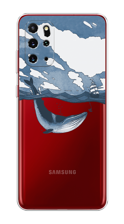

Чехол на Samsung Galaxy S20 Plus "Большой кит", Синий, 29350-1