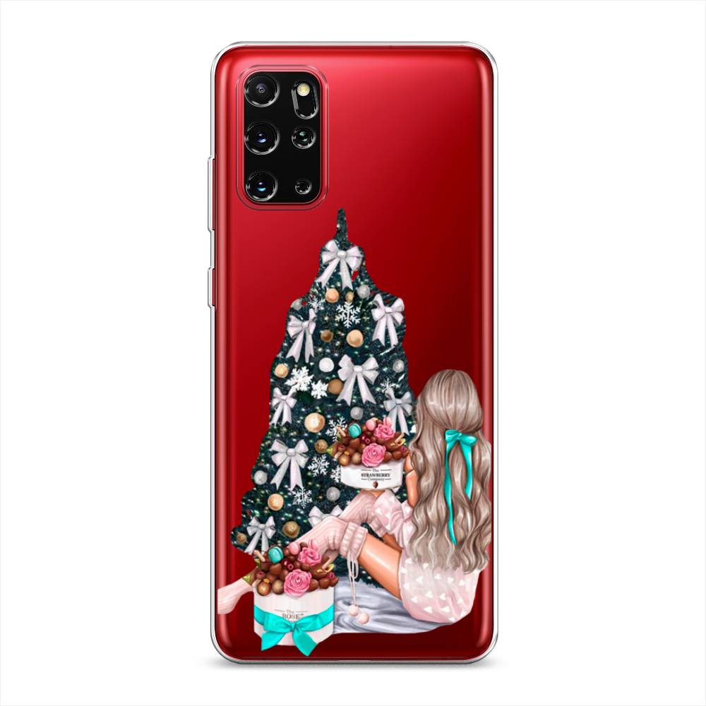 

Чехол на Samsung Galaxy S20 Plus "New Year", Зеленый;бежевый;голубой, 29350-5