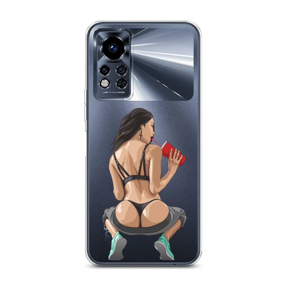

Чехол на Infinix Note 12i 2022 "Сочные булочки", Бежевый;красный;черный, 3102750-6