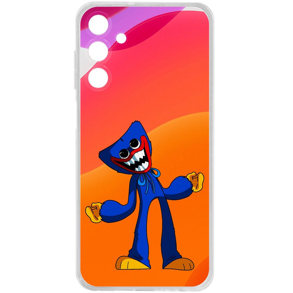 

Чехол-накладка Krutoff Clear Case Хаги Ваги для Samsung Galaxy M15, Прозрачный