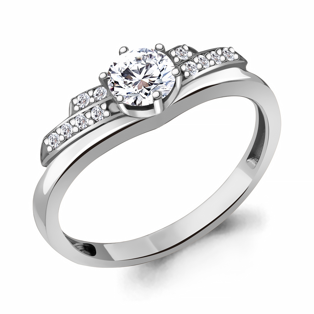 

Кольцо из серебра с фианитом Aquamarine Aquamarine 68701А_925_р р. 16,5, 68701А_925_р