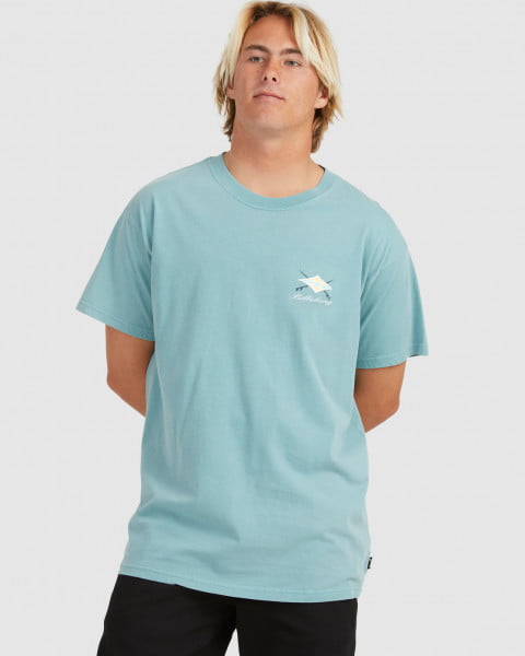 

Футболка мужская Billabong C1SS98-BIP2 голубая M, C1SS98-BIP2