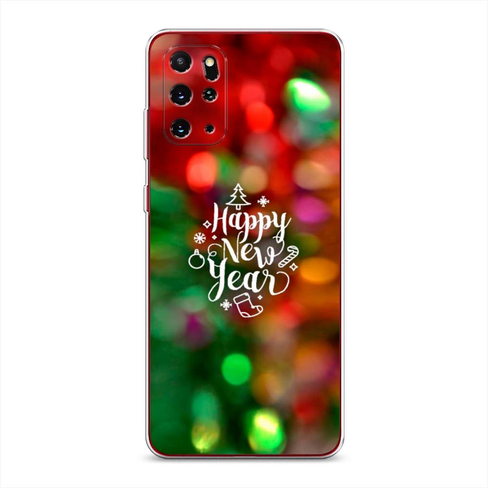 

Чехол на Samsung Galaxy S20 Plus "Новый Год на елке", Зеленый;красный;желтый, 29350-5