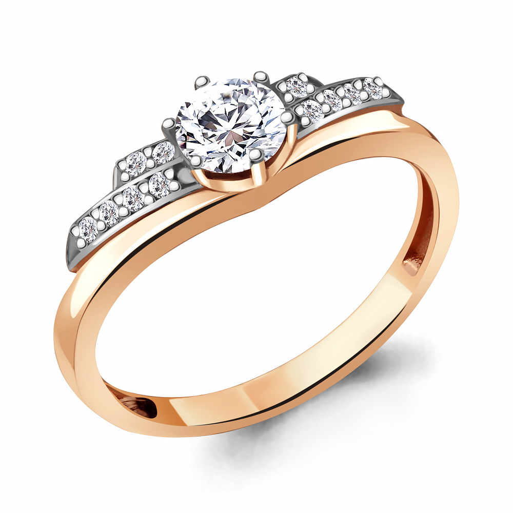 

Кольцо из серебра с фианитом Aquamarine Aquamarine 68701А_925_з р. 16,5, 68701А_925_з