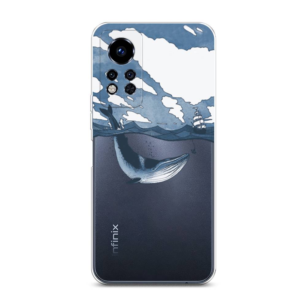 

Чехол на Infinix Note 12i 2022 "Большой кит", Синий, 3102750-1