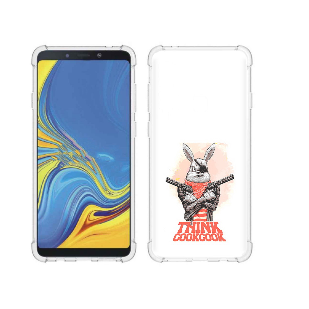 

Чехол MyPads Tocco для Samsung Galaxy A9 кролик пират (PT118683.560.419), Прозрачный, Tocco