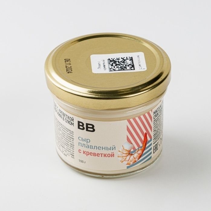 

Сыр плавленый ВкусВилл с креветкой 100 г