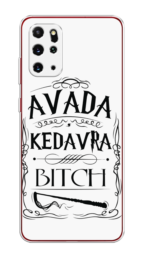 

Чехол на Samsung Galaxy S20 Plus "Avada kedavra bitch", Белый;серый;черный, 29350-6