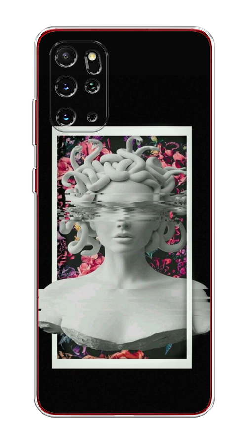 

Чехол на Samsung Galaxy S20 Plus "Web Punk Медуза Горгона", Черный;серый, 29350-6