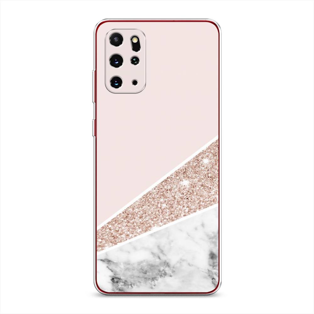

Чехол на Samsung Galaxy S20 Plus "Блестящий розовый мрамор", 29350-3