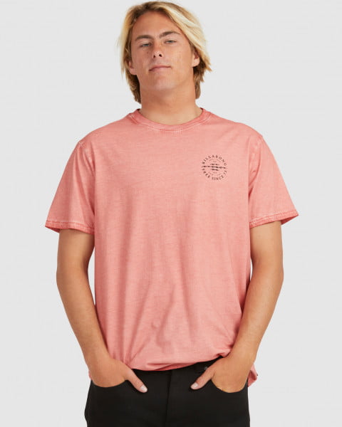 

Футболка мужская Billabong C1SS97-BIP2 розовая S, Розовый, C1SS97-BIP2
