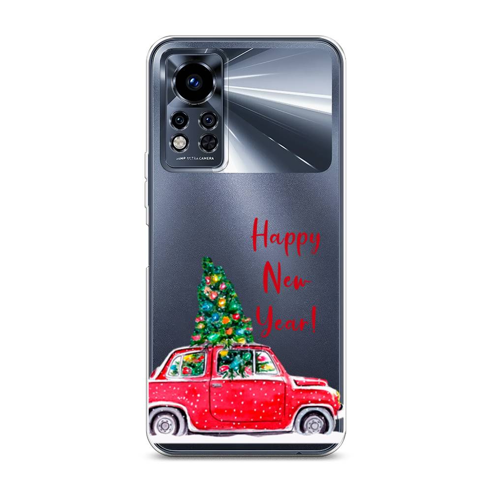 

Чехол на Infinix Note 12i 2022 "Happy New Year", Красный;зеленый, 3102750-5