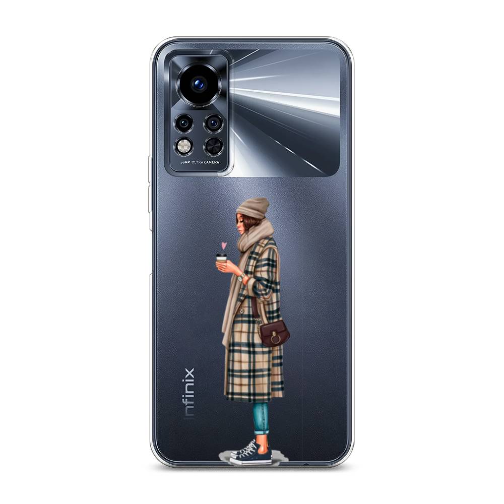 

Чехол на Infinix Note 12i 2022 "Утренний кофе", Коричневый;бежевый, 3102750-6