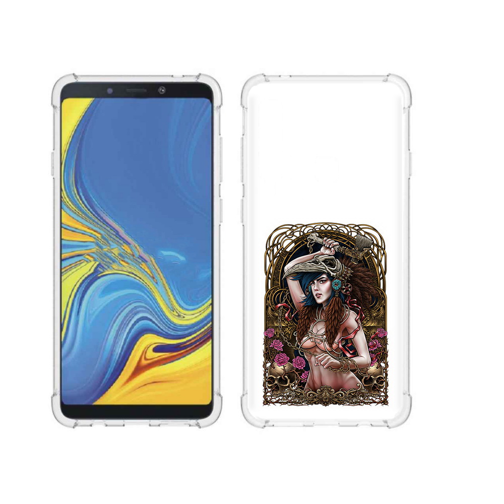 

Чехол MyPads Tocco для Samsung Galaxy A9 красивая девушка рисунок (PT118683.560.407), Прозрачный, Tocco