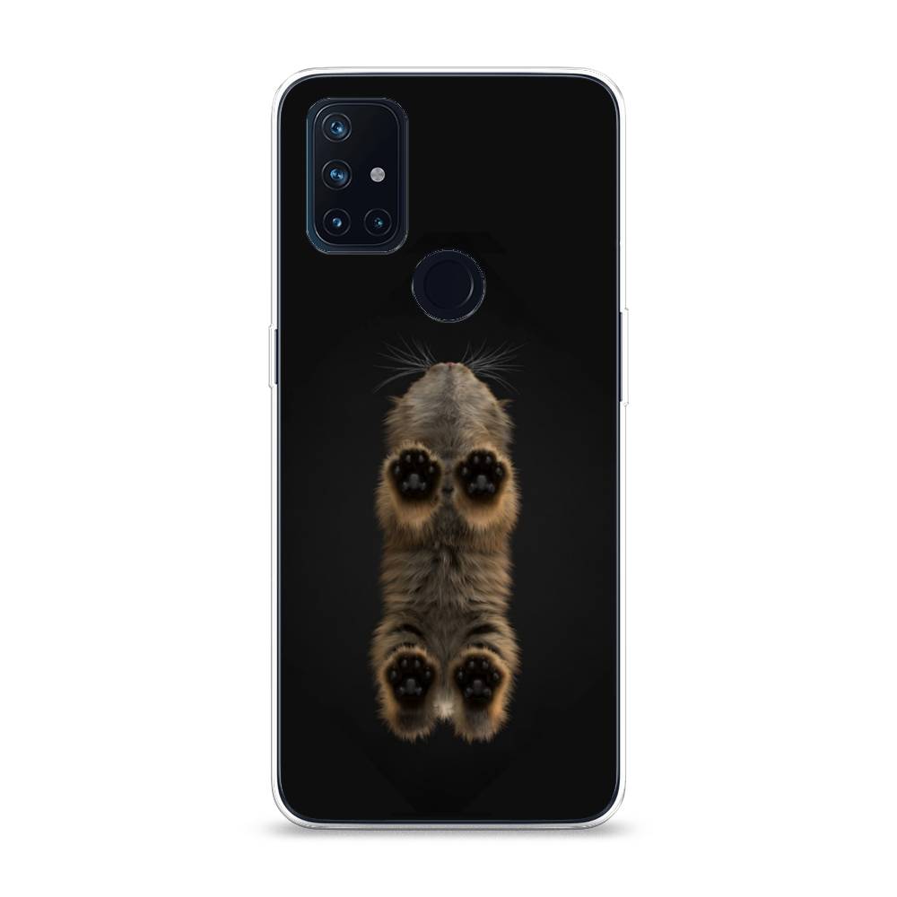

Чехол Awog на OnePlus Nord N10 / ВанПлас Nord N10 "Кошачьи лапки", Черный, 152350-1