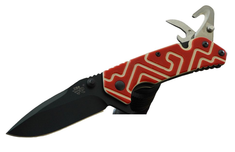 Складной нож-мультитул Sanrenmu 7056LUI-GLO-T4