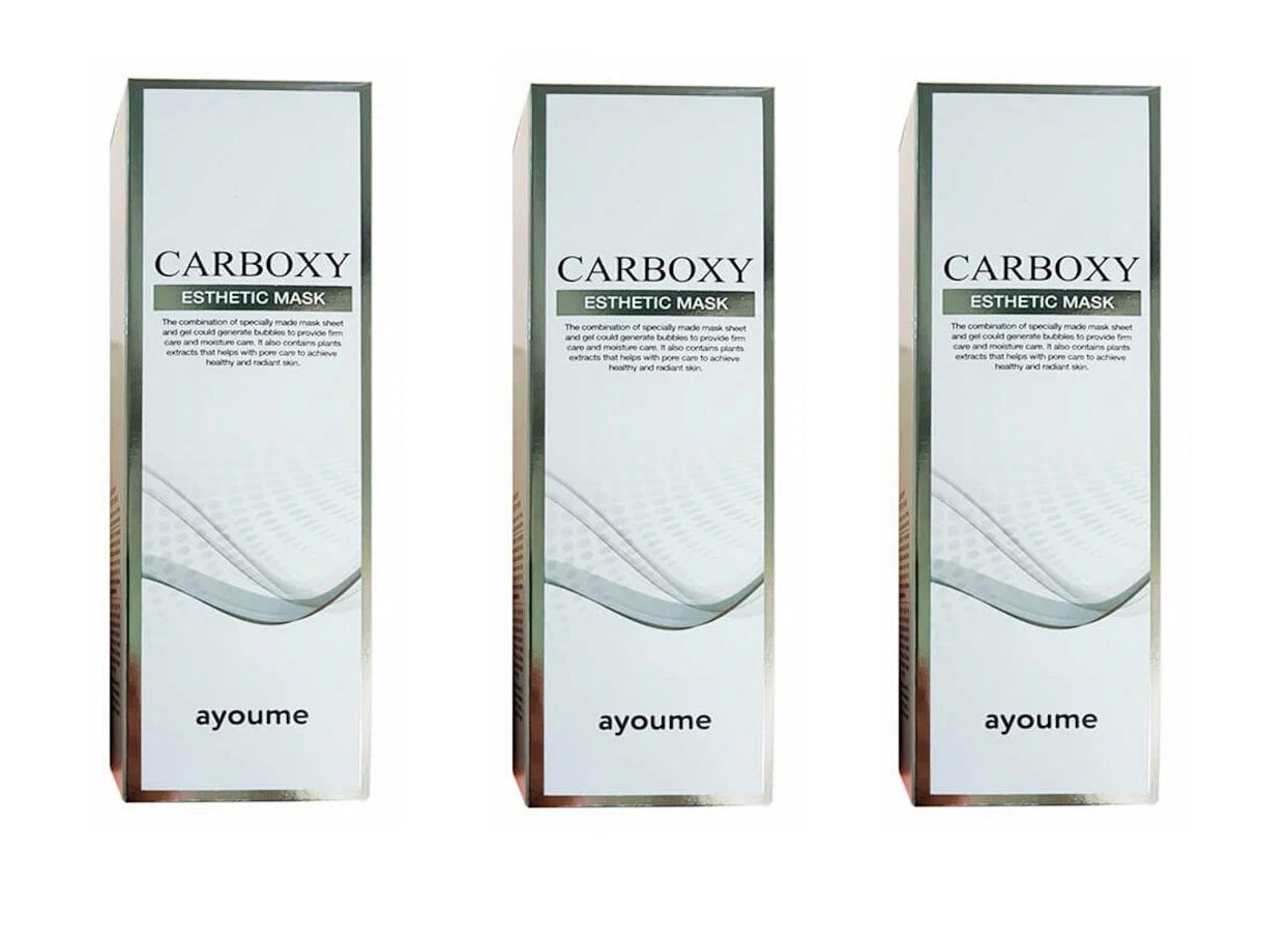 Маска для лица Ayoume Carboxy Esthetic Mask 3 шт