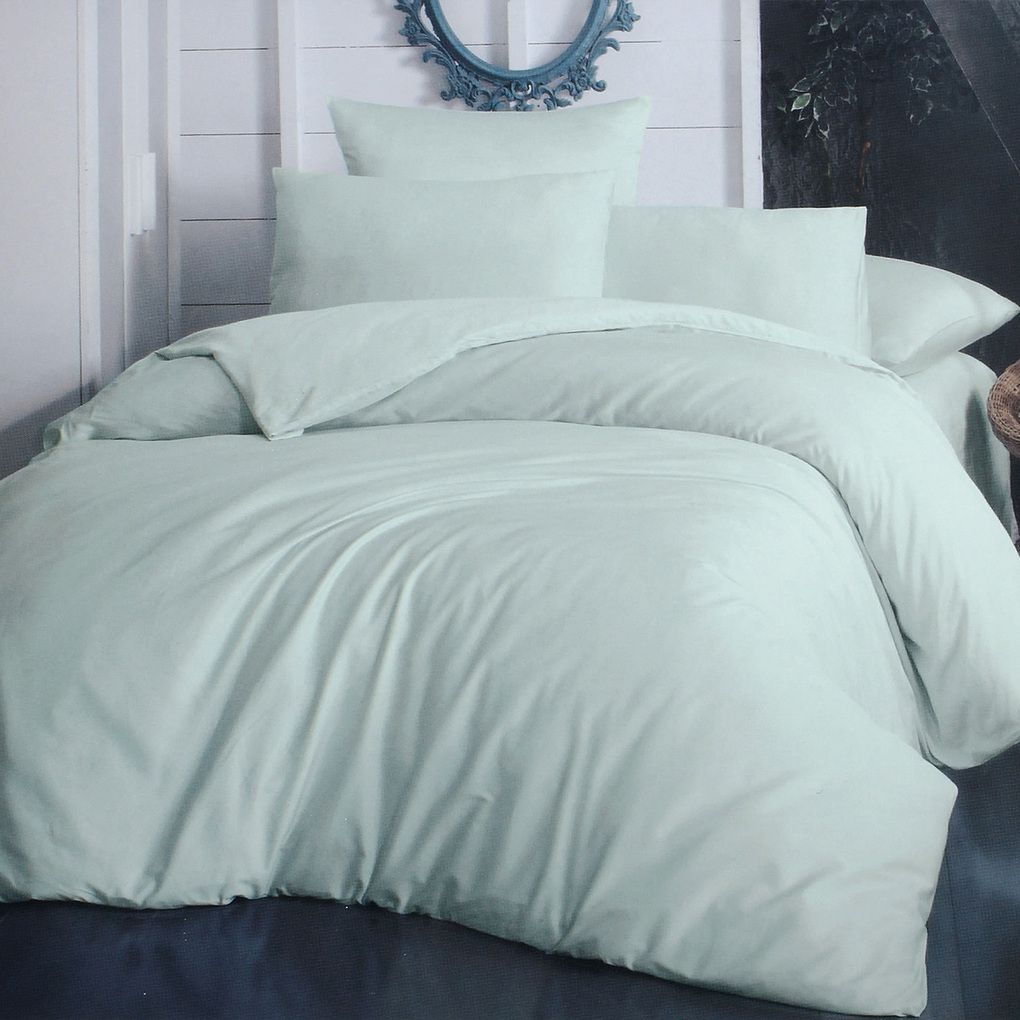 

Наволочка Maktex из сатина 50 х 70 мятный панг, Разноцветный, Наволочки из сатина 120