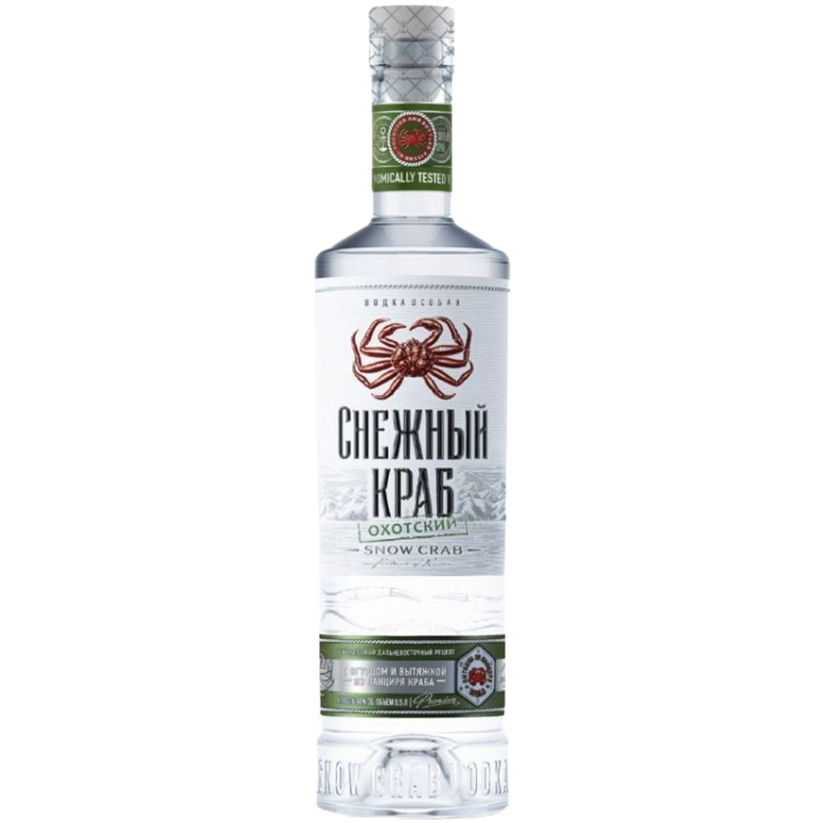 

Водка Снежный Краб Охотский 0,5л
