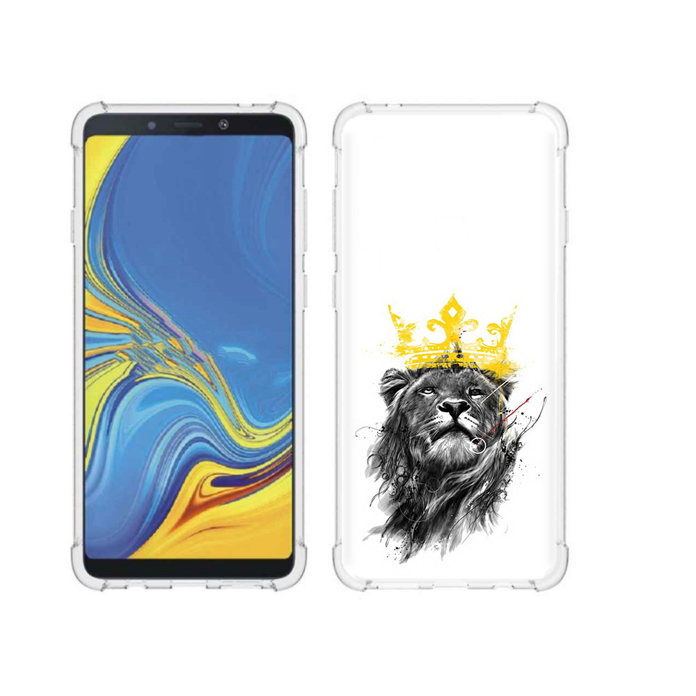 

Чехол MyPads Tocco для Samsung Galaxy A9 король-лев (PT118683.560.391), Прозрачный, Tocco
