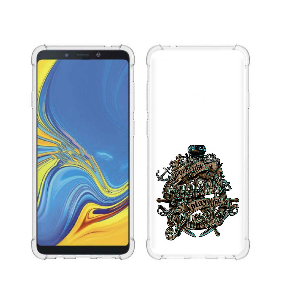 

Чехол MyPads Tocco для Samsung Galaxy A9 капитан пиратов (PT118683.560.385), Прозрачный, Tocco