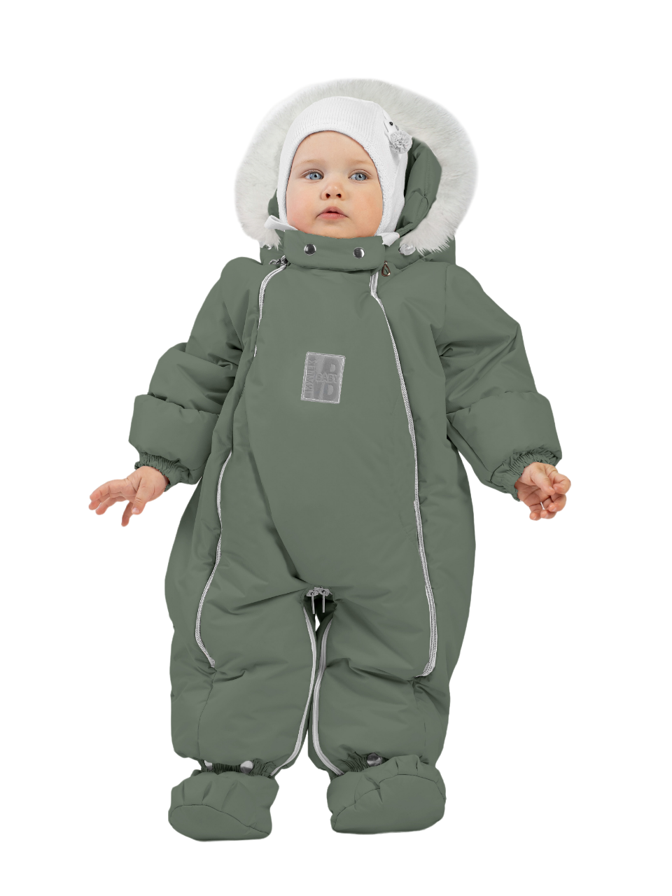

Комбинезон-конверт Malek-Baby 163шм/2, Серо-зеленый, 68, Серый, 163шм/2