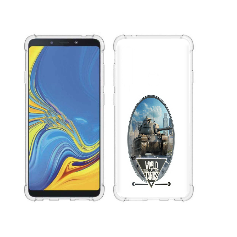 

Чехол MyPads Tocco для Samsung Galaxy A9 игра с танками (PT118683.560.375), Прозрачный, Tocco