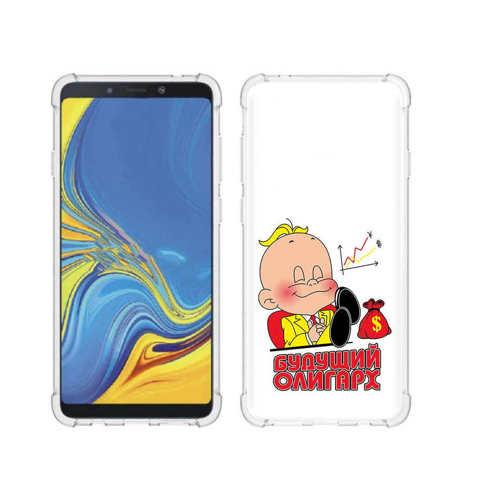 

Чехол MyPads Tocco для Samsung Galaxy A9 Будущий олигарх (PT118683.560.37), Прозрачный, Tocco