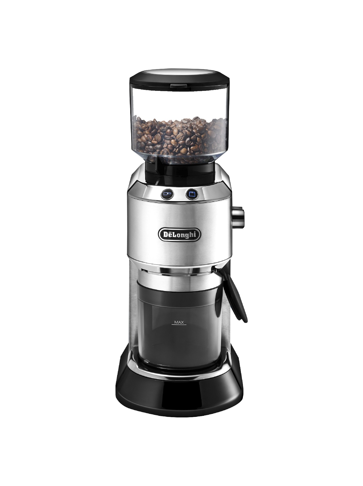 

Кофемолка DeLonghi Dedica KG521.M, серебристый