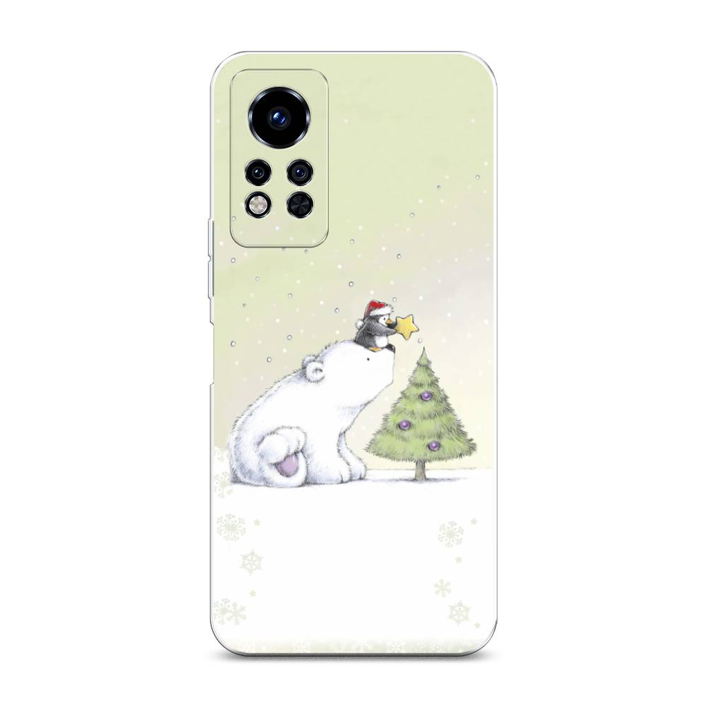 

Чехол на Infinix Note 12i 2022 "Украшение елки", Белый;бежевый, 3102750-5